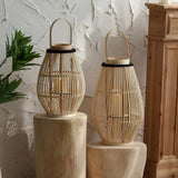 WeaveCraft™ Lanterna de bambu