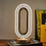 Candeeiro Mesa Cristal Real
