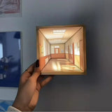 Candeeiro 3D com Ilusão