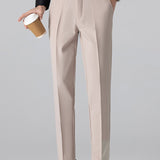 Contrast Geometry Jacquard Knit Polo & Slim Fit Tapered Trousers