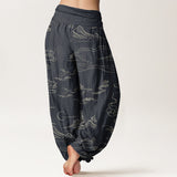 Mountain Moon Cotton Harem Pants