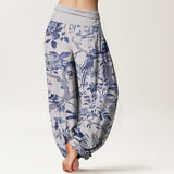 Birds & Flowers Harem Pants