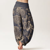 Peony Floral Harem Pants