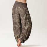Peony Floral Harem Pants