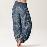 Peony Floral Harem Pants
