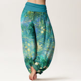 Cotton Koi Moon Harem Pants
