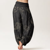 Cotton Koi Fish Harem Pants