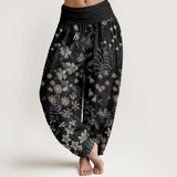 Cotton Daisy Floral Harem Pants