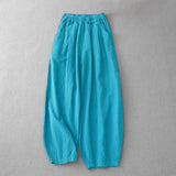 Buddha Stones Casual Plain Women's Harem Pants With Pockets