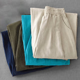 Buddha Stones Casual Plain Women's Harem Pants With Pockets