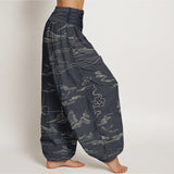 Mountain Moon Cotton Harem Pants