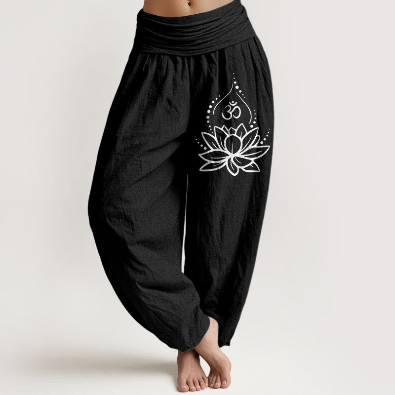 Blooming Lotus OM Harem Pants