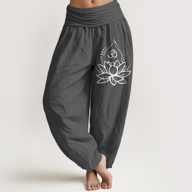 Blooming Lotus OM Harem Pants