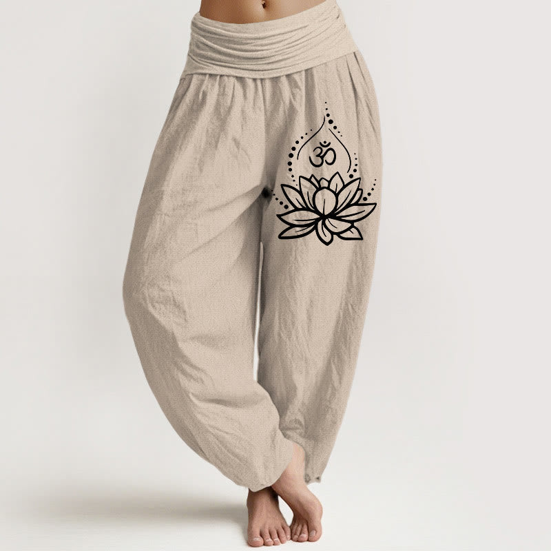 Blooming Lotus OM Harem Pants