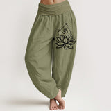Blooming Lotus OM Harem Pants