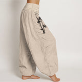 Bamboo Leaves Harem Pants
