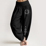 Sun Moon Stars Harem Pants