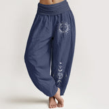 Sun Moon Stars Harem Pants