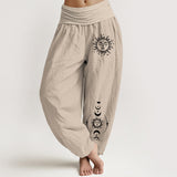 Sun Moon Stars Harem Pants