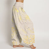 Cotton Lotus Koi Harem Pants