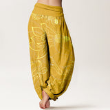 Cotton Lotus Koi Harem Pants