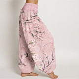 Peach Blossom Harem Pants