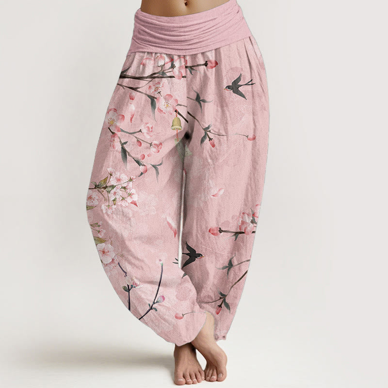 Peach Blossom Harem Pants