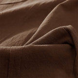 Buddha Stones Color Contrast Corduroy Cotton Women's Thermal Fleece-Lined Harem Pants With Pockets