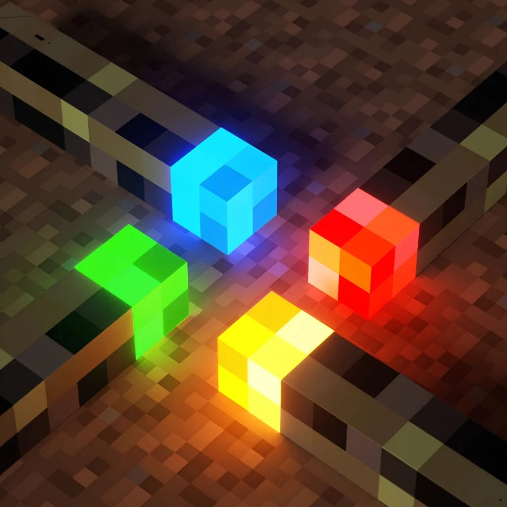 Luz de tocha de jogo retro
