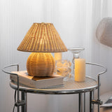 WeaveCraft™ Lâmpada de mesa