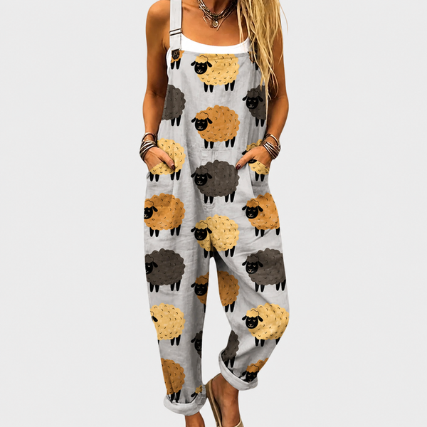 Eucalyptus Wide-Leg Jumpsuit