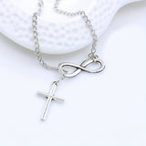 Eternal Cross Pendant Necklace | Gold