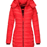 Camille Laurent | Quilted Winter Puffer Coat For Women