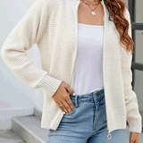 Isabella Moreau | Minimalist Open Front Cardigan For Women
