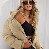 Valentina Moreau | Cropped Puffer Jacket For Women