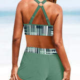 Nieves™ | Aukšto liemens bikinis Ribbet