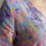 Benson | Abstract Floral Midi Dress