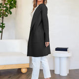 Camille Laurent | Elegant Longline Coat For Women