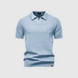 Libuše – Struktūruoti polo marškinėliai elegantiškam ir patogiam stiliui