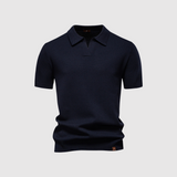 Libuše – Struktūruoti polo marškinėliai elegantiškam ir patogiam stiliui