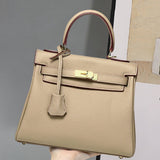 Ivory Crest Handbag