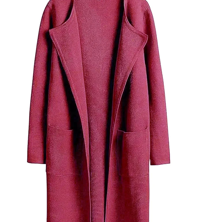 Camille Laurent | Elegant Longline Coat For Women