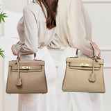 Ivory Crest Handbag