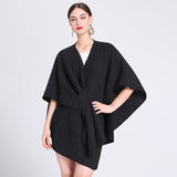 Marina™ | Caped Fleece Shawl — Final Edit