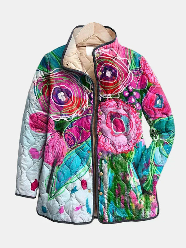 Arianne | Elegant Floral Patterned Jacket — Final Edit