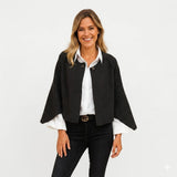 Élodie Laurent | Luxury Cape-Style Jacket For Women
