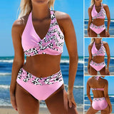 Sol™ | bikinis su persidengiančiomis juostelėmis
