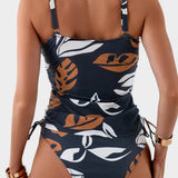 Carmen™ | Bikinis su tropinių lapų raštu