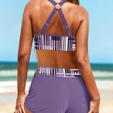 Nieves™ | Aukšto liemens bikinis Ribbet