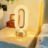 Candeeiro Mesa Cristal Real